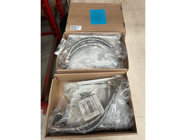 2x radiator accessoires set inclusief 3 consoles, climarad - afbeelding 2 van  4