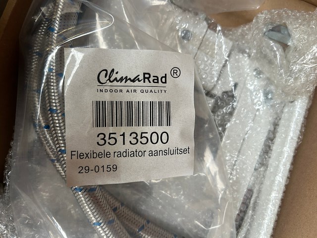 2x radiator accessoires set inclusief 3 consoles, climarad - afbeelding 4 van  4