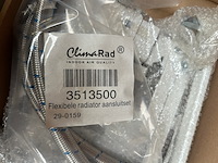 2x radiator accessoires set inclusief 3 consoles, climarad - afbeelding 4 van  4