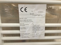 2x radiator décor 189,7x60 cm, vasco, gk, wit - afbeelding 4 van  5