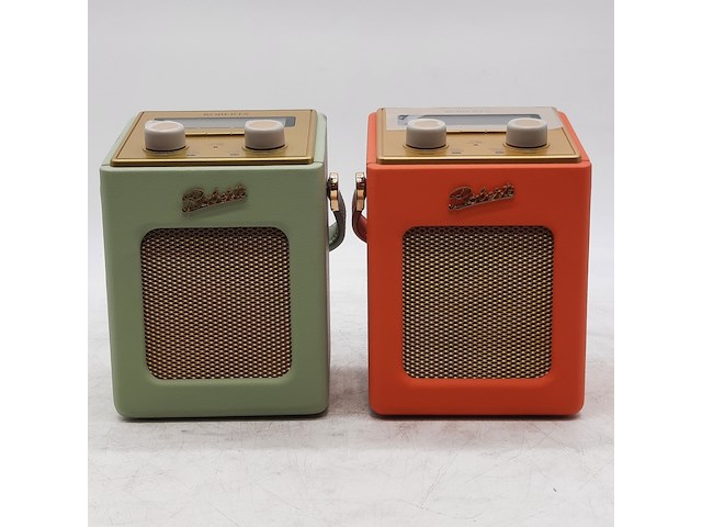 2x radio, roberts, revival mini - afbeelding 1 van  12