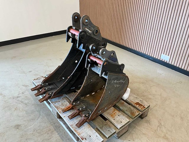 2x rädlinger eurocomach 18/25zt snelwissel met banaanbak - afbeelding 3 van  5