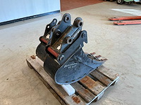 2x rädlinger eurocomach 18/25zt snelwissel met banaanbak - afbeelding 4 van  5