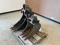 2x rädlinger eurocomach 18/25zt snelwissel met banaanbak - afbeelding 3 van  7