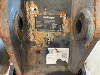2x rädlinger eurocomach 18/25zt snelwissel met banaanbak - afbeelding 7 van  7