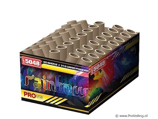 2x rainbow 40 shots - afbeelding 1 van  1