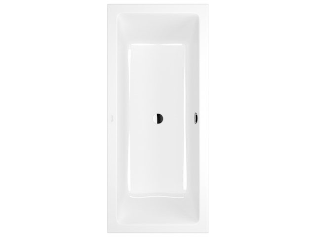 2x rechthoekig bad inbouw 180x80 cm, villeroy & boch, newo, wit alpine - afbeelding 1 van  3