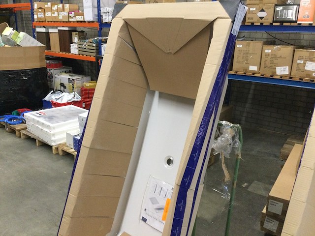 2x rechthoekig bad inbouw 180x80 cm, villeroy & boch, newo, wit alpine - afbeelding 2 van  3