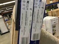 2x rechthoekig bad inbouw 180x80 cm, villeroy & boch, newo, wit alpine - afbeelding 3 van  3