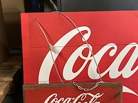 2x reclamebord coca cola - afbeelding 4 van  4