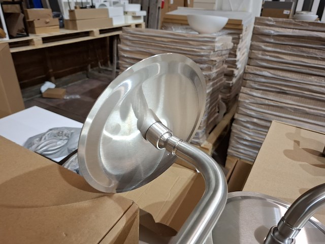 2x regendoucheset opbouw, rvs - afbeelding 5 van  10