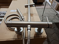 2x regendoucheset opbouw, rvs - afbeelding 7 van  10