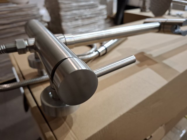 2x regendoucheset opbouw, rvs - afbeelding 8 van  10