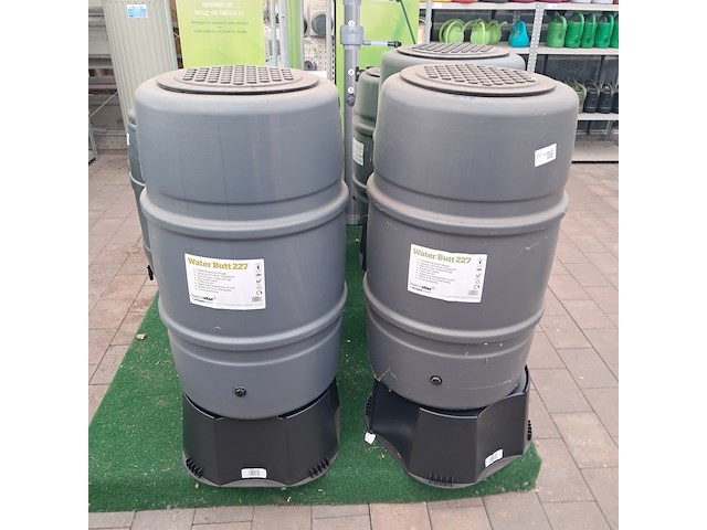 2x regenton, harcostar, water butt 227 - afbeelding 3 van  20