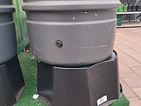 2x regenton, harcostar, water butt 227 - afbeelding 9 van  20