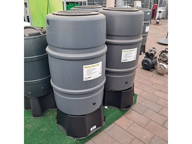 2x regenton, harcostar, water butt 227 - afbeelding 12 van  20