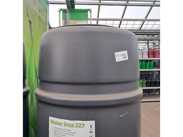 2x regenton, harcostar, water butt 227 - afbeelding 17 van  20