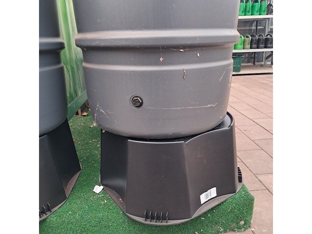 2x regenton, harcostar, water butt 227 - afbeelding 18 van  20