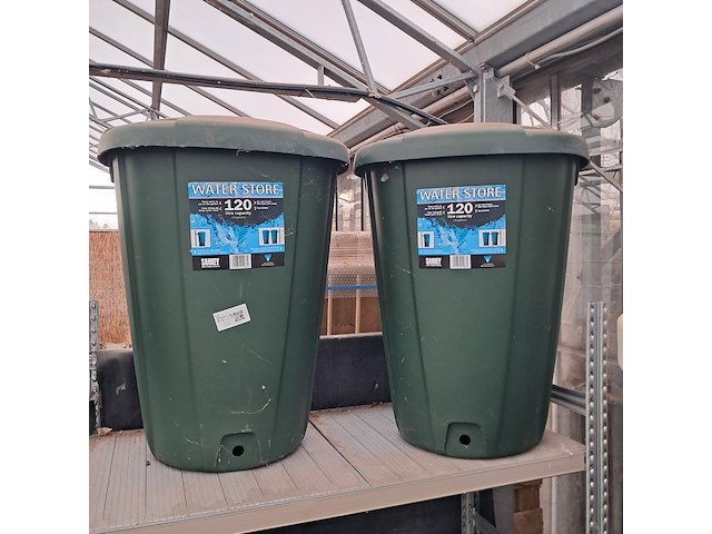 2x regenton, sankey - afbeelding 1 van  18