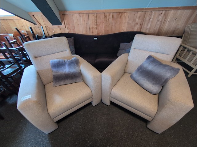 2x relaxfauteuil - afbeelding 2 van  5