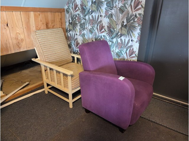 2x relaxfauteuil - afbeelding 1 van  5