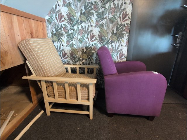2x relaxfauteuil - afbeelding 2 van  5