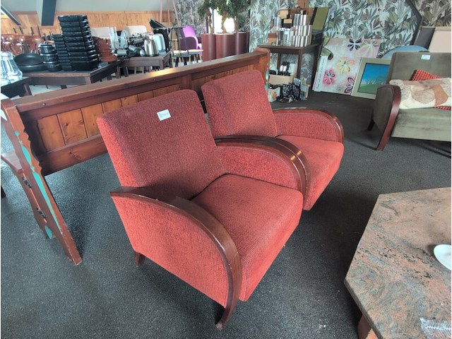 2x relaxfauteuil - afbeelding 1 van  4
