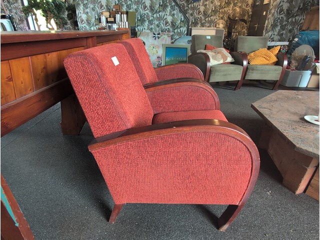 2x relaxfauteuil - afbeelding 3 van  4