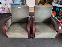 2x relaxfauteuil - afbeelding 2 van  5