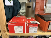 2x remblokken set voor mercedes sprinter/vw crafter, brembo - afbeelding 1 van  4