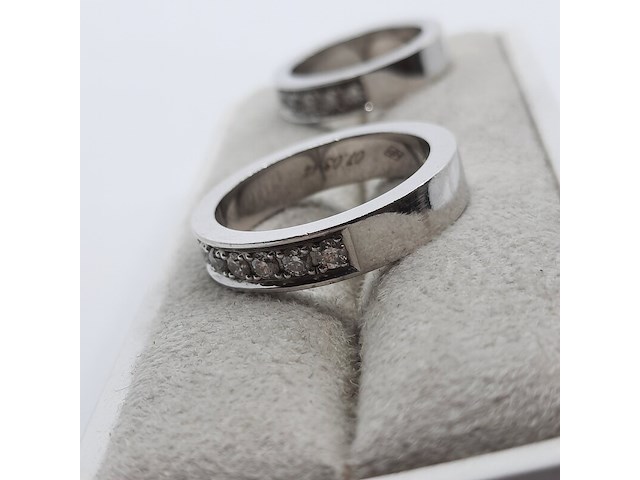 2x ring, 14 karaats - afbeelding 12 van  14