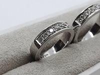 2x ring, 14 karaats - afbeelding 2 van  14