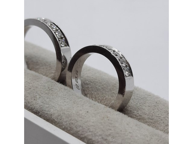 2x ring, 14 karaats - afbeelding 4 van  14