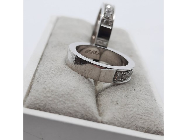 2x ring, 14 karaats - afbeelding 5 van  14