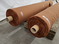 2x rol canvas bekledingsstof, terra - afbeelding 3 van  6