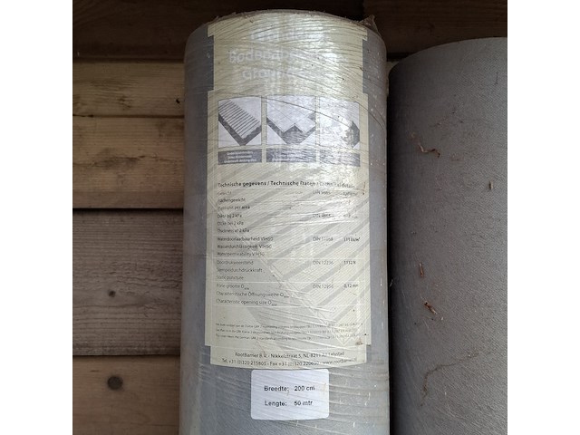 2x rol gronddoek - afbeelding 3 van  5