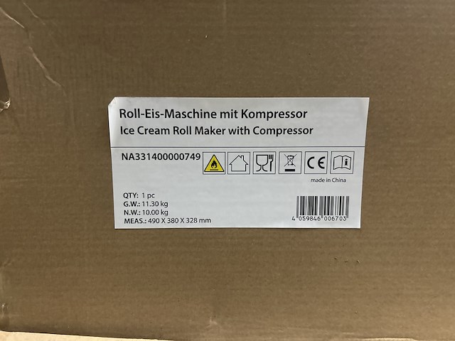 2x rol-ijsmachine - afbeelding 2 van  3