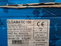 2x rol mig/mag lasdraad elga, elgamatic 100 - afbeelding 3 van  3