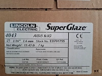 2x rol super glaze lasdraad lincoln, 4043 alsi5 mig - afbeelding 3 van  3