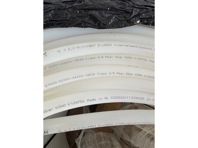 2x rol vloerverwarmingsbuis flexpert, pe-rt type ii - afbeelding 3 van  6