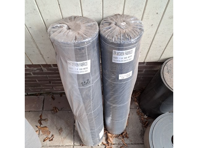 2x rol worteldoek a 100 meter pp woven fabrics - afbeelding 3 van  3