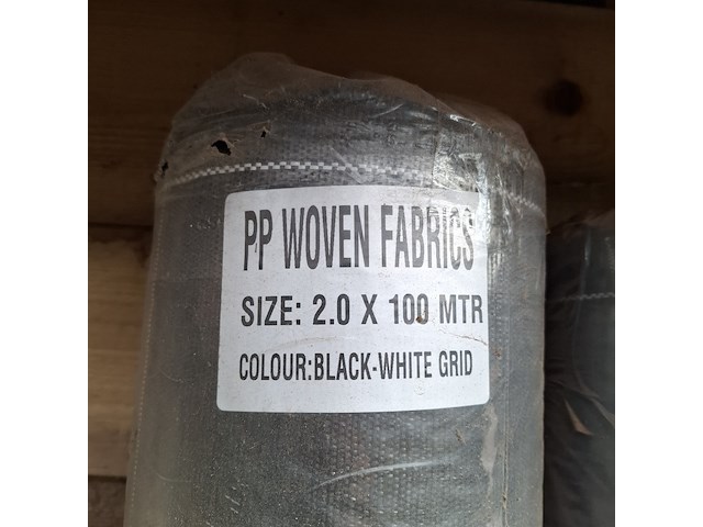 2x rol worteldoek pp woven fabrics - afbeelding 3 van  3