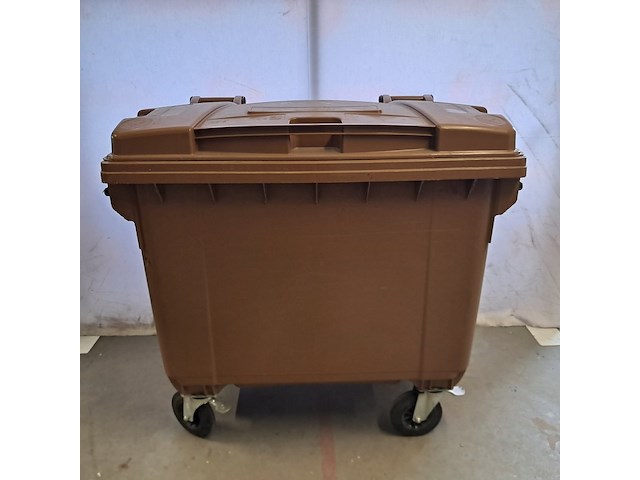 2x rolcontainer, eurosintex, bruin, 2015 - afbeelding 5 van  12