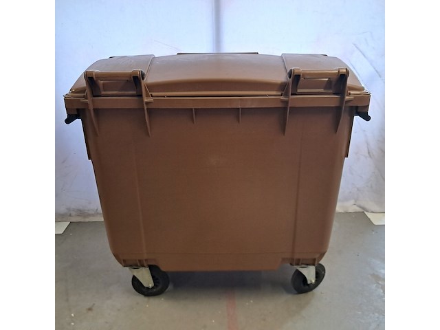 2x rolcontainer, eurosintex, bruin, 2015 - afbeelding 7 van  12