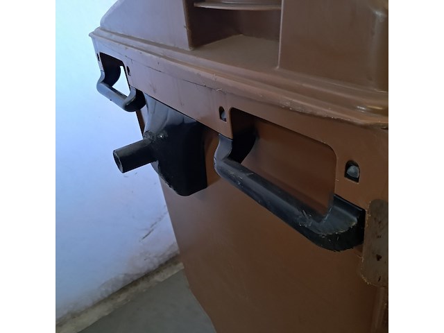 2x rolcontainer, eurosintex, bruin, 2015 - afbeelding 10 van  12
