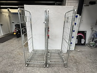 2x rolcontainer, nestbaar - afbeelding 1 van  3