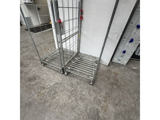 2x rolcontainer, nestbaar - afbeelding 2 van  3