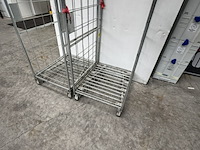 2x rolcontainer, nestbaar - afbeelding 2 van  3