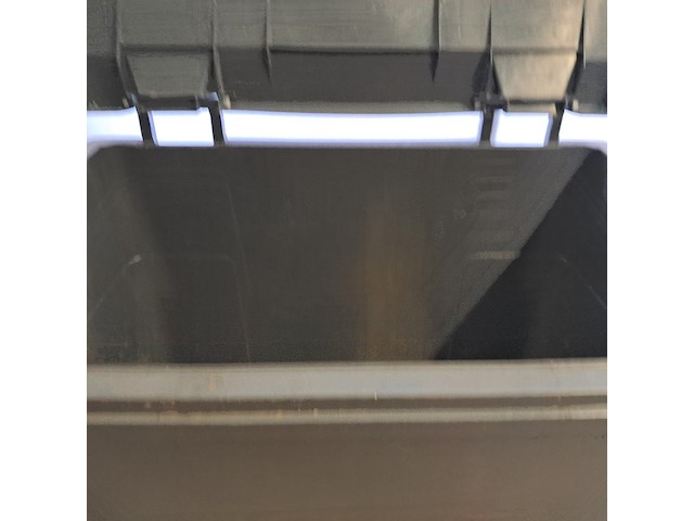 2x rolcontainer, plastic omnium, grijs - afbeelding 3 van  12