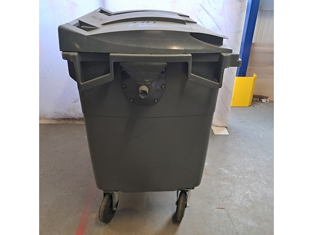2x rolcontainer, plastic omnium, grijs - afbeelding 6 van  12